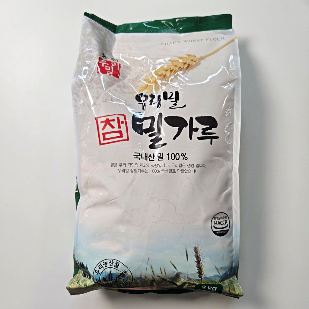 농협 우리밀 참밀가루, 3kg, 1개