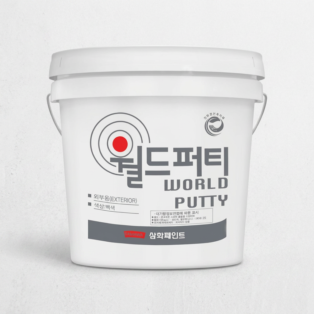 삼화 월드퍼티 외부용, 내부용, 4L, 5kg