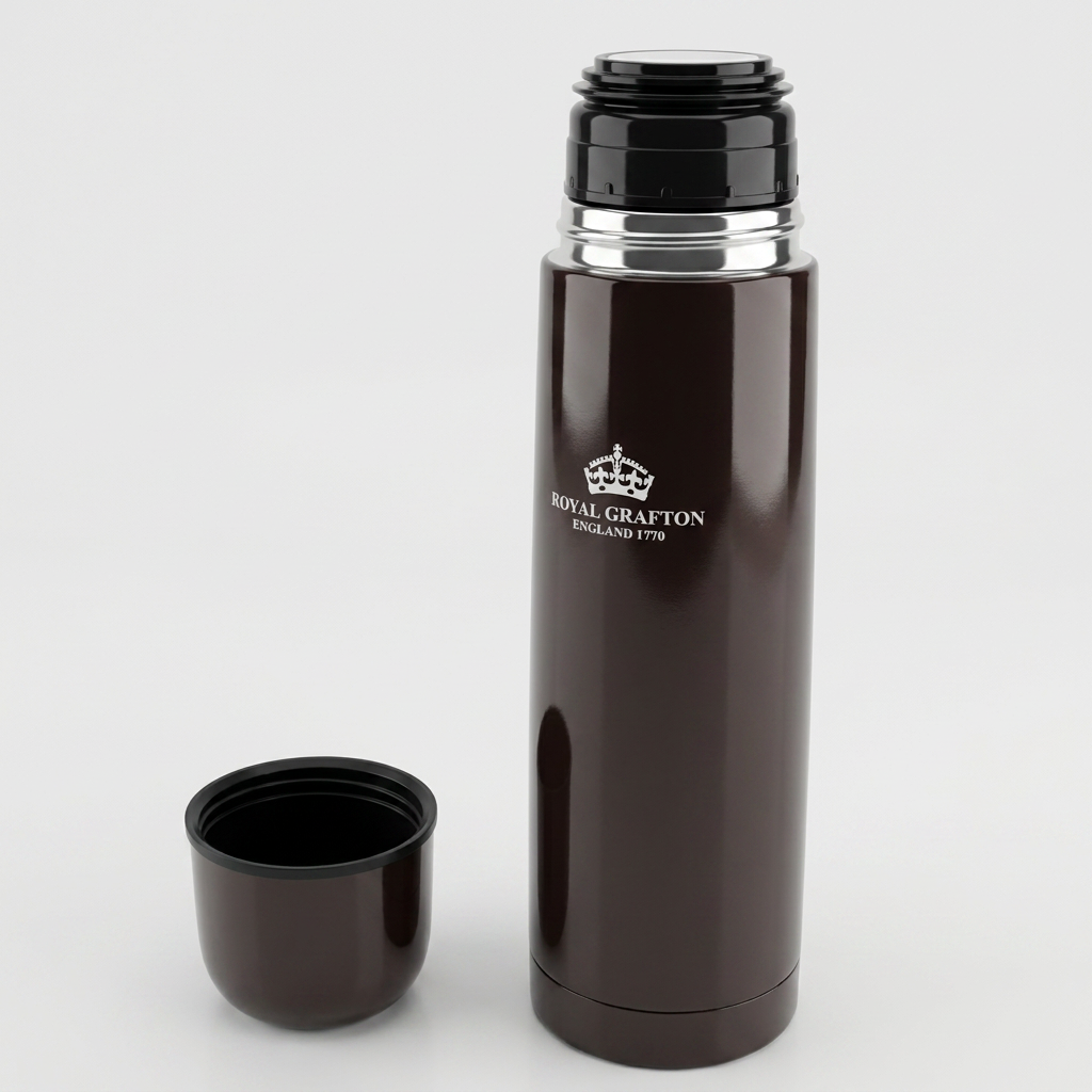 로얄그래프톤 보온보냉병 텀블러, 브라운, 500ml, 1개