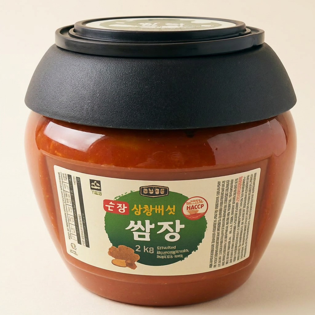 기픈샘 순창 상황버섯 쌈장, 2kg, 1개