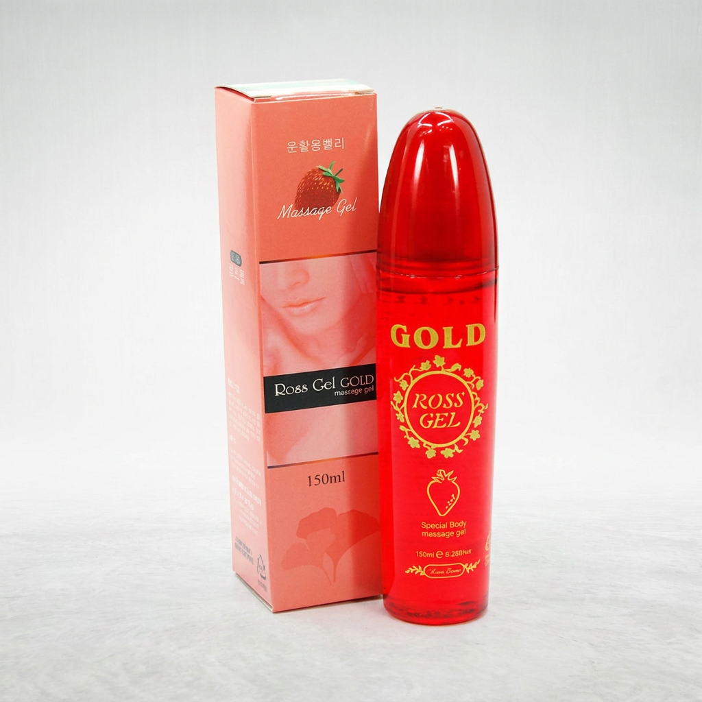 고려티엠 로스젤골드 마사지젤 딸기 수용성 글라이드 러브, 150ml, 1개