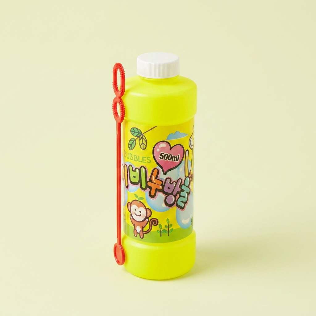 비누방울 리필액 보충액 낱개, 기본, 500ml, 1개