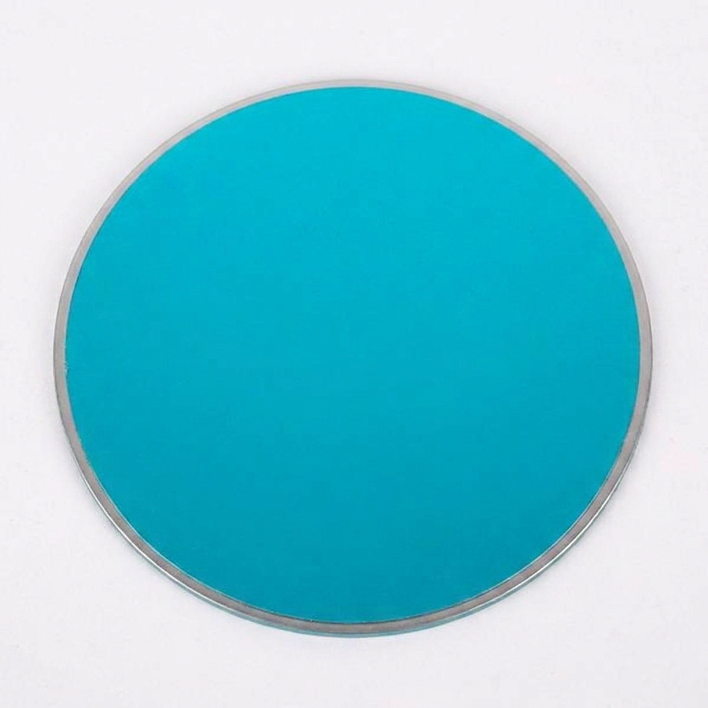 원형 철판 플레이트, 실버, 3cm, 10개