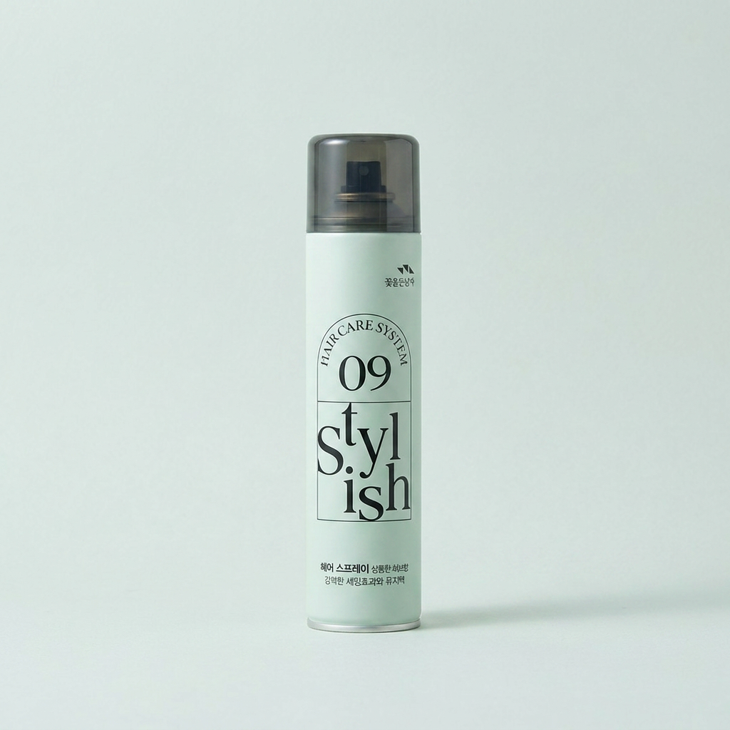 꽃을든남자 스타일리쉬 09 헤어 스프레이 상큼한 허브향, 300ml, 1개