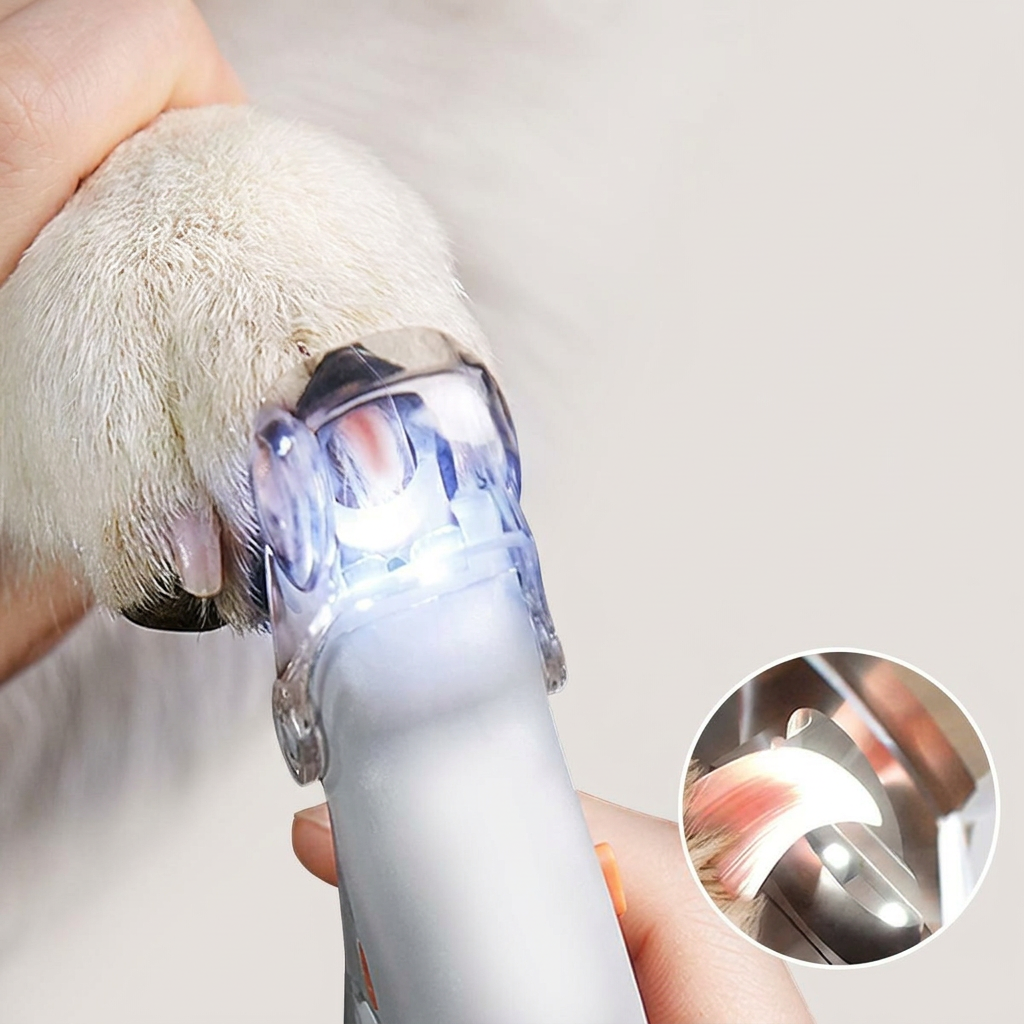 LED 랜턴 애견발톱깍이, 1개