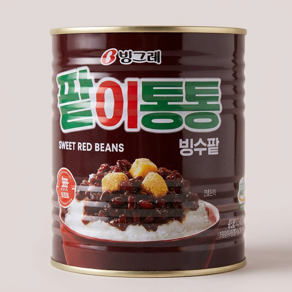 빙그레 팥이통통 빙수용팥, 850g, 12개, 1개