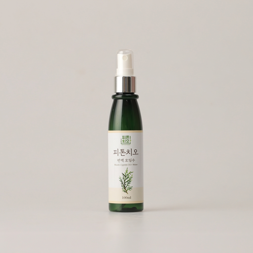 피톤치오 편백탈취제 편백오일수, 100ml, 1개