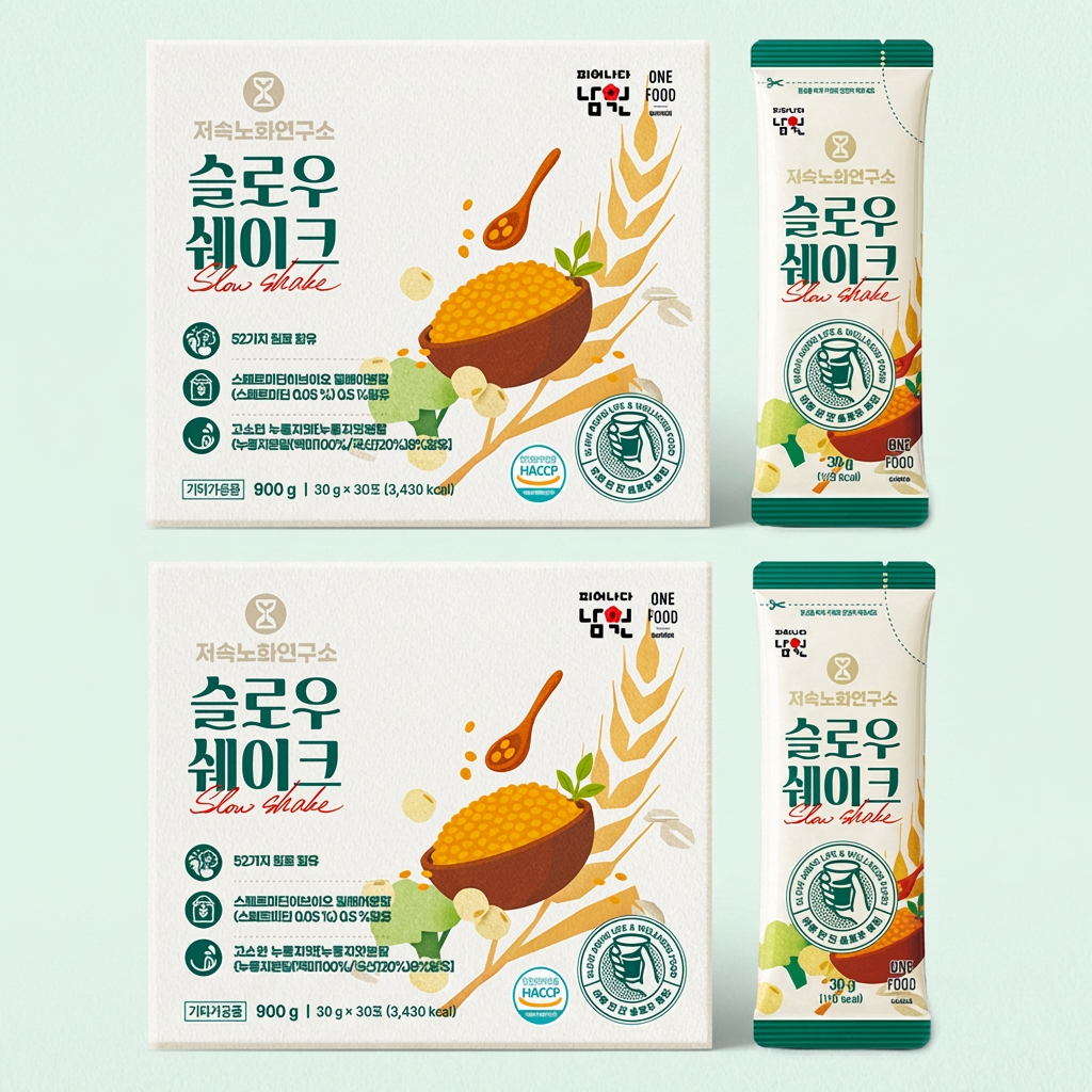 슬로우 쉐이크, 1800g, 2박스