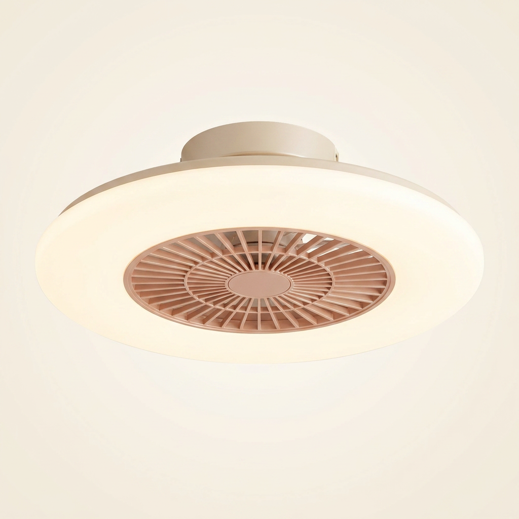 모야무 선풍기 LED 등기구, 480타입, 유백, 1개