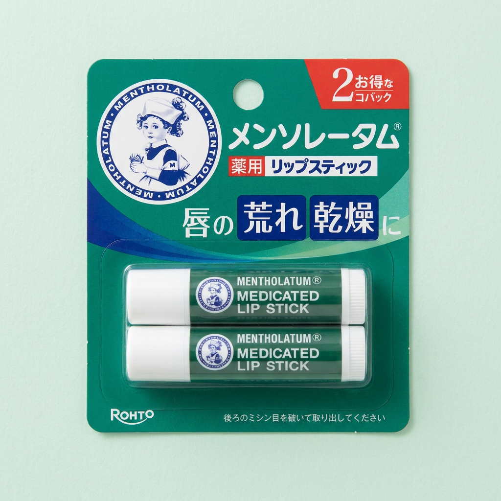 로토 멘소래담 립밤 XD, 4g 2개입, 1개