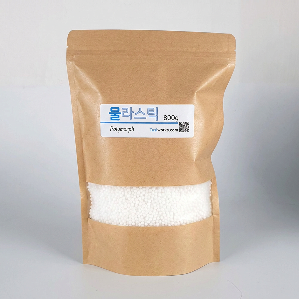 물라스틱 polymorph, 백색, 1개