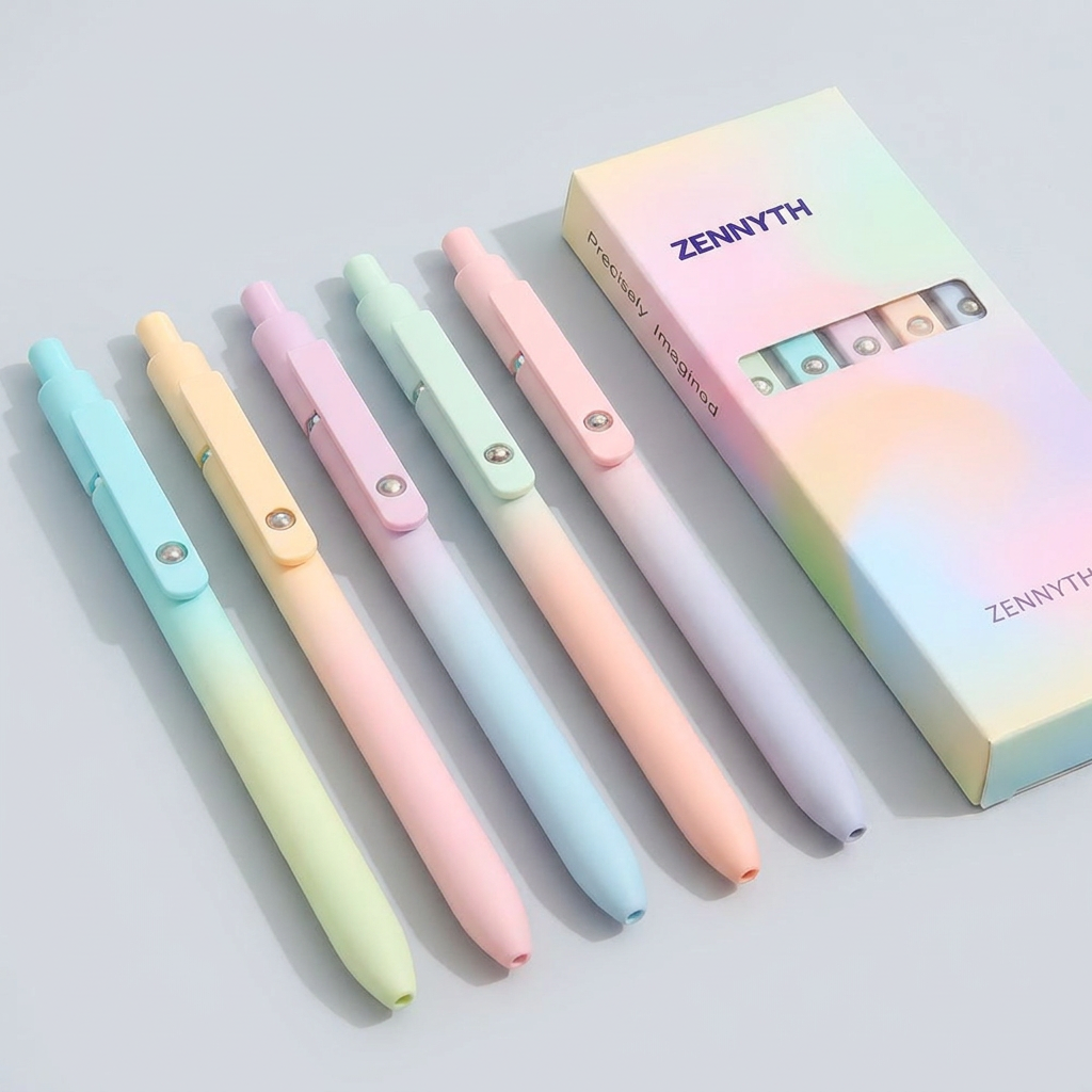 리드홈 번지지않는 퀵드라이 간호사 젤펜 볼펜 0.7mm, 혼합색상, 1세트