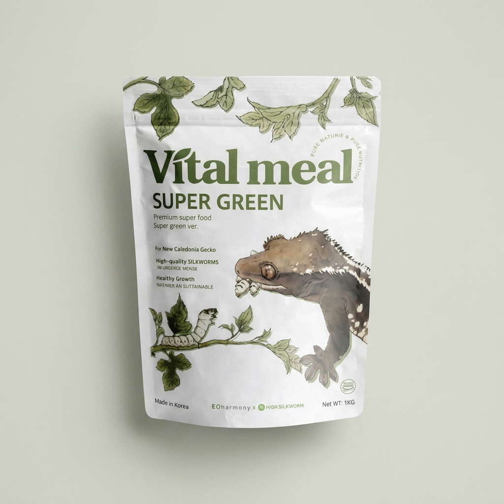 바이탈밀 크레스티드게코 슈퍼푸드 슈퍼그린, 50g, 1개