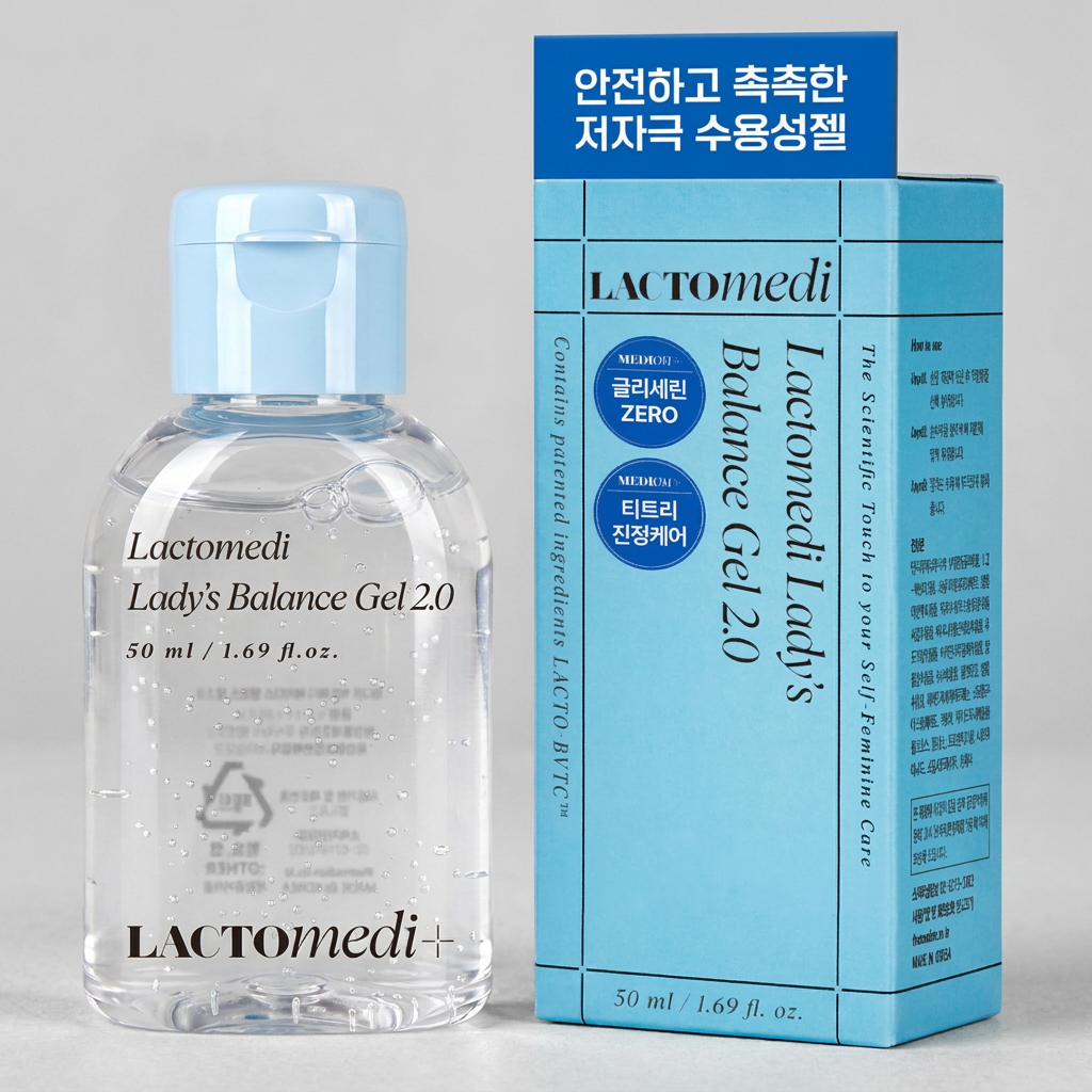 메디온 락토메디 밸런스젤 2.0, 수용성 저자극, 50ml, 1개