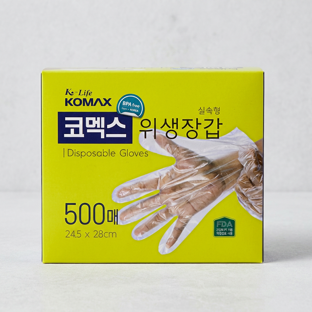 코멕스 위생장갑 실속형, 500매, 1개