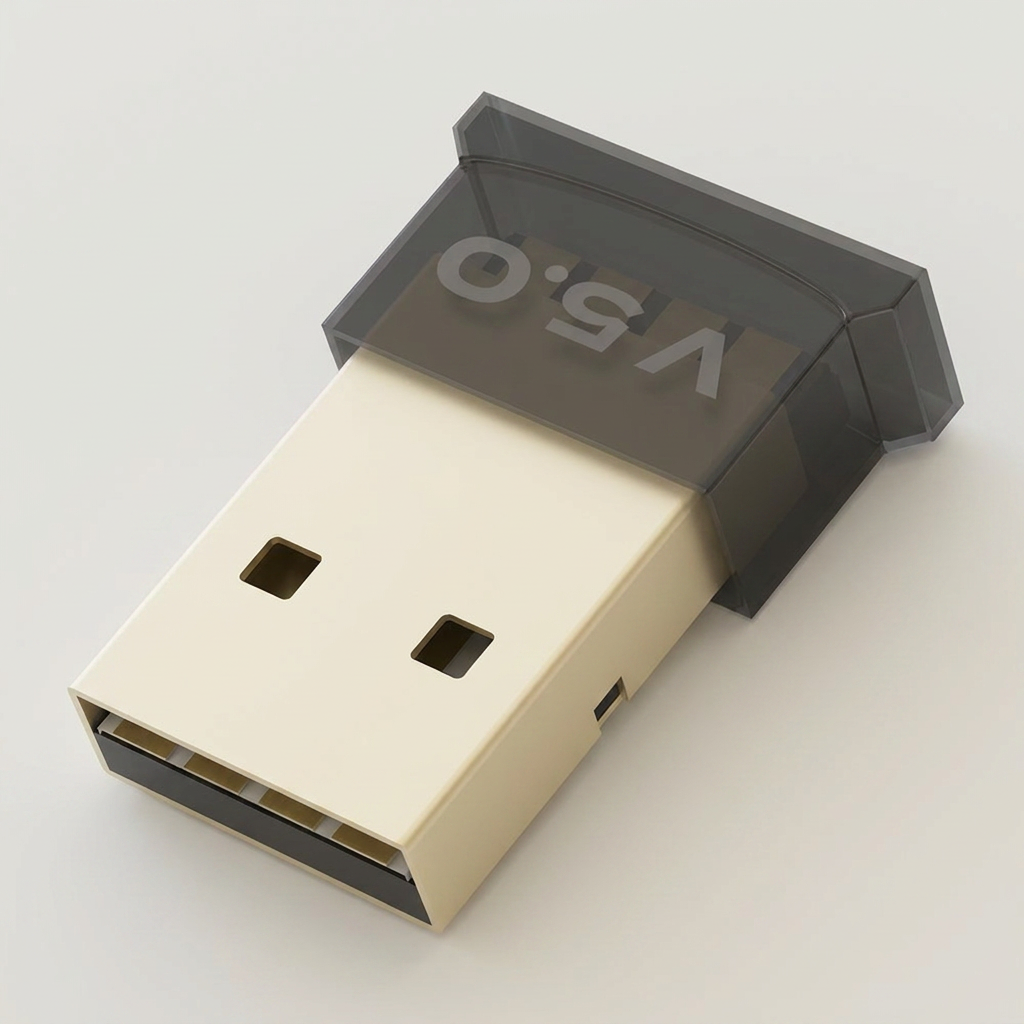 플레오맥스 무선 블루투스 5.0 듀얼 모드 무설치 타입 USB 동글 PM-DG100, 블랙, 1개