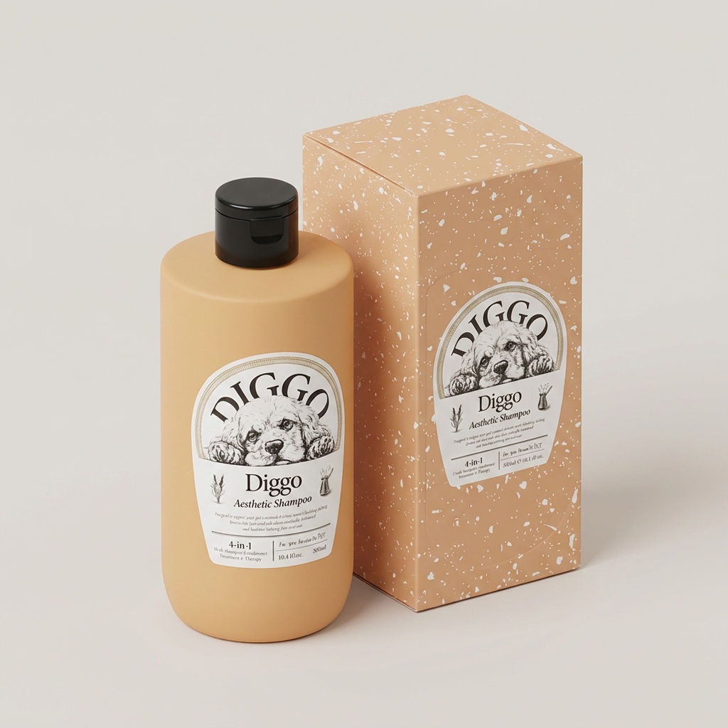디고 강아지 약용 천연 아토피 올인원 샴푸, 300ml, 1개