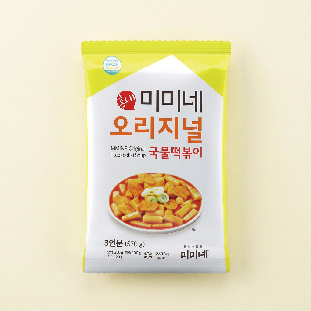 미미네 오리지널 국물떡볶이, 570g, 1봉
