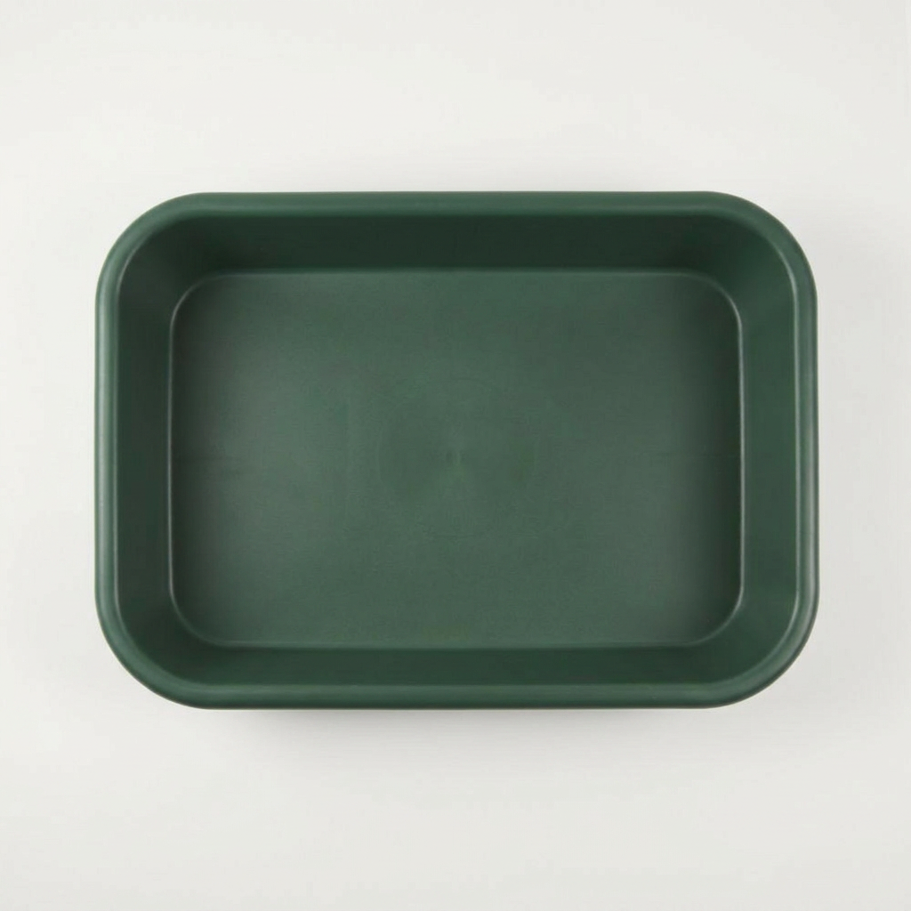 베스트하우스 다용도 플라스틱 가든 트레이 59x42cm 분갈이 저면관수, 그린, 1개