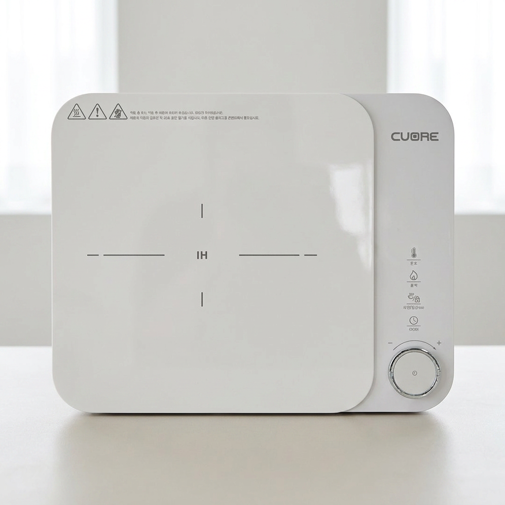 쿠오레 인덕션 쿠커 CKI-D10W, 일반형, 화이트, 1개