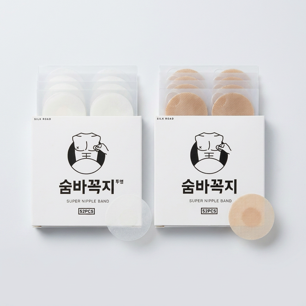 라이프티 숨바꼭지 니플밴드 패치, 살구, 104매입, 1개