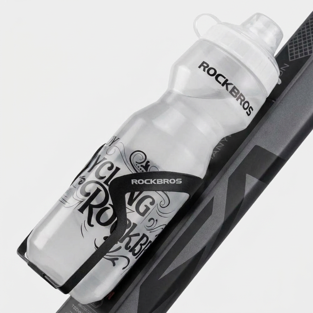 락브로스 자전거 물통, 투명, 750ml, 1개