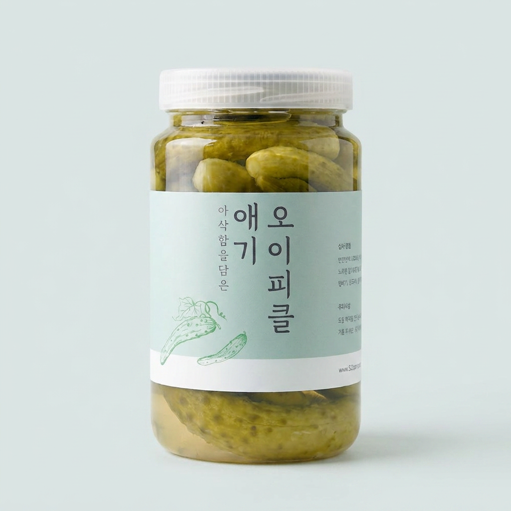 오이나라 피클공주 애기오이피클, 1kg, 1개