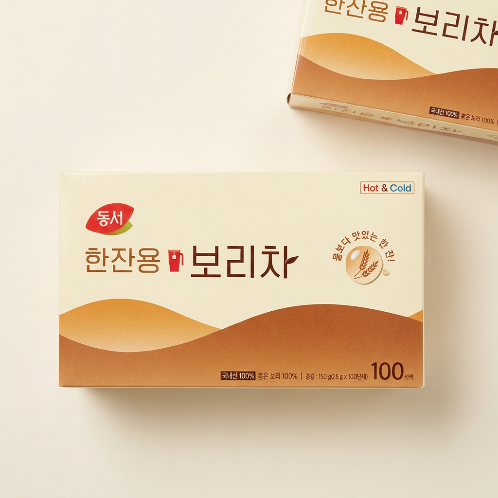 동서 한잔용 보리차, 150g, 100개입, 2통