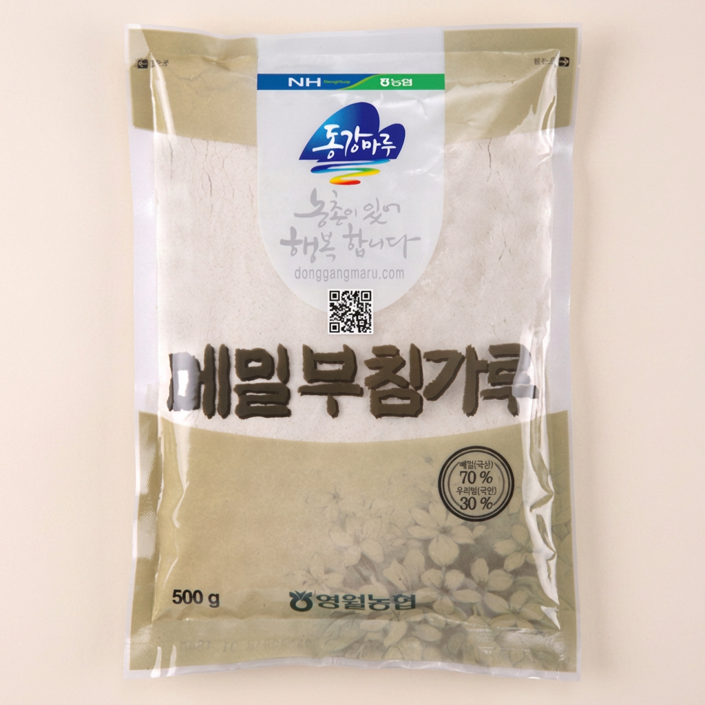영월농협 동강마루 메밀부침가루, 500g, 1팩