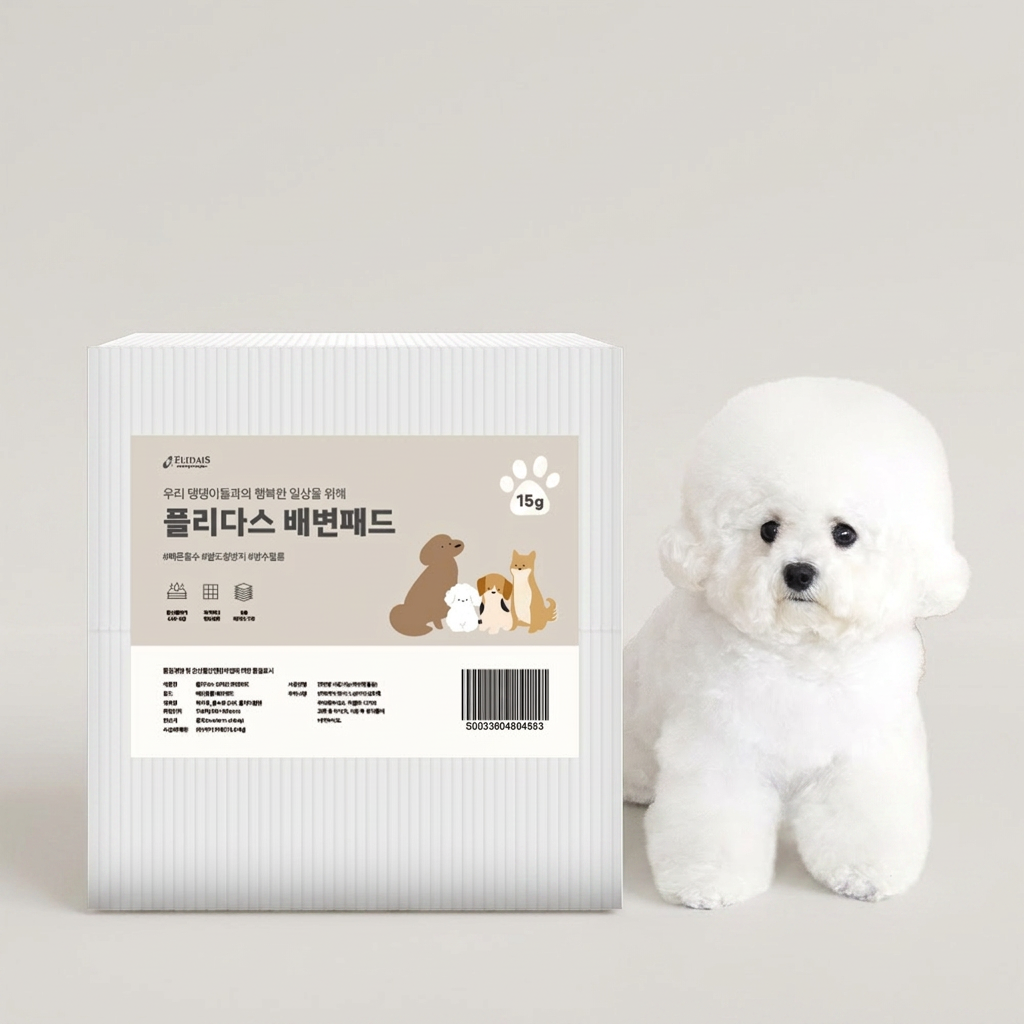 플리다스 반려견 합리적패드, 18g, 소형, 50x40cm, 400매