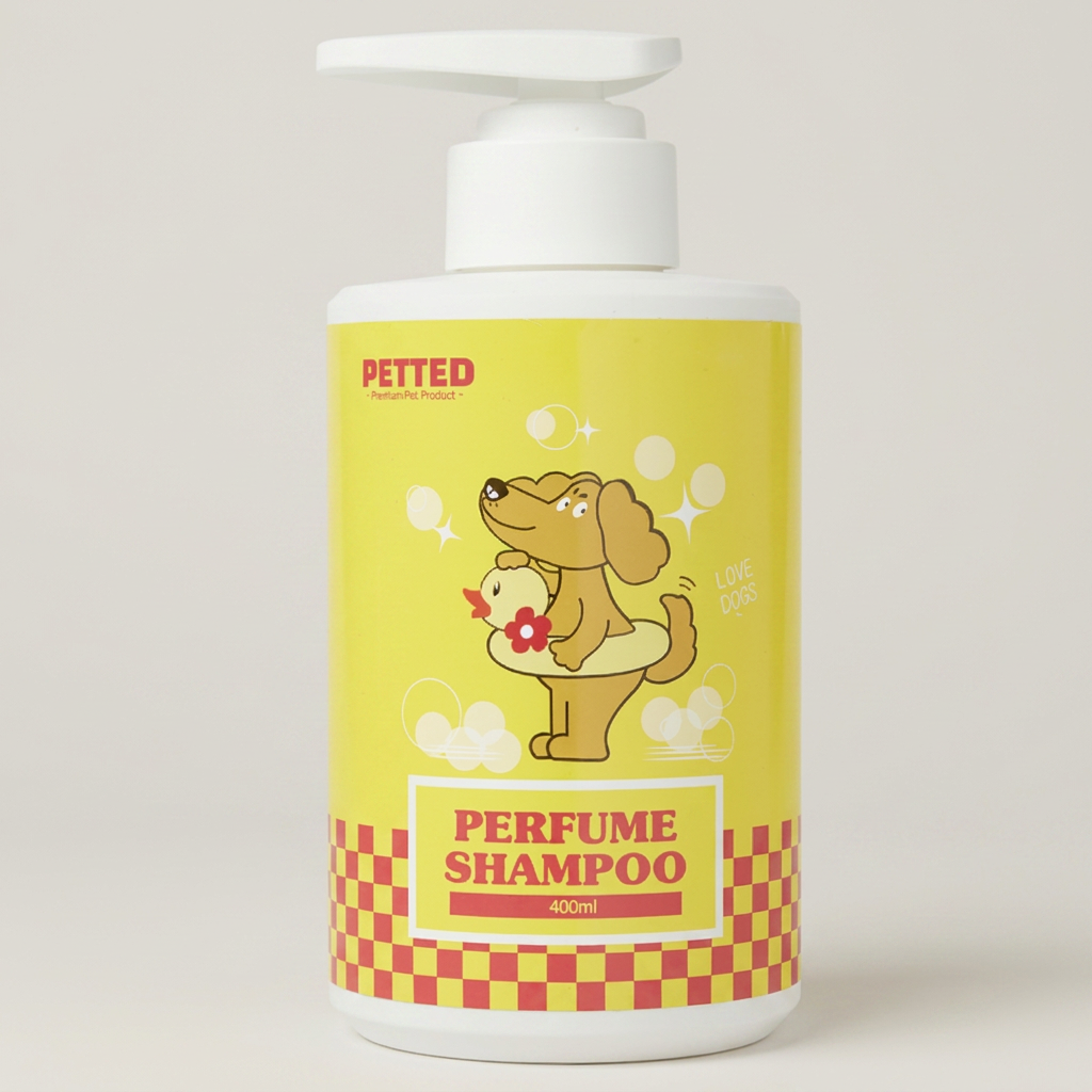 페티드 강아지용 퍼퓸 샴푸, 400ml, 1개