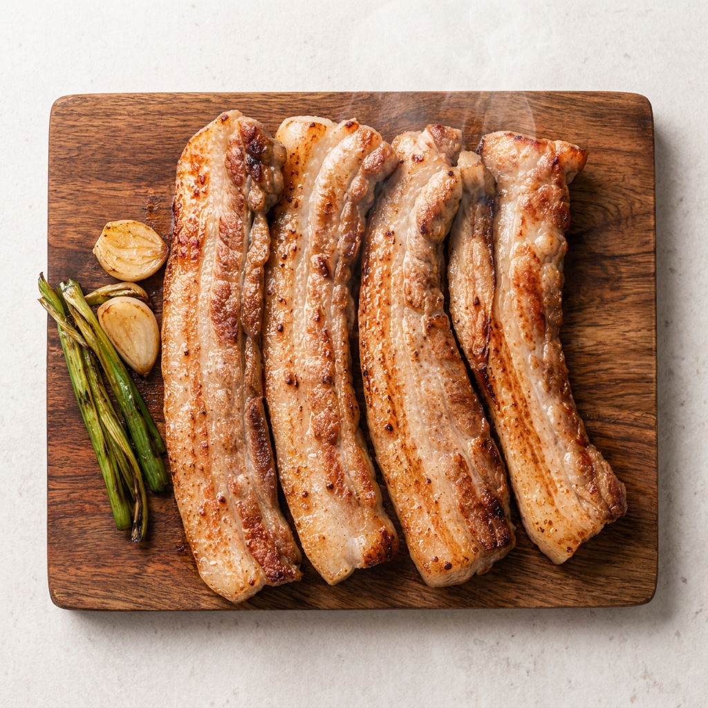 흑돼지 일품삼겹, 구이용, 500g, 1팩