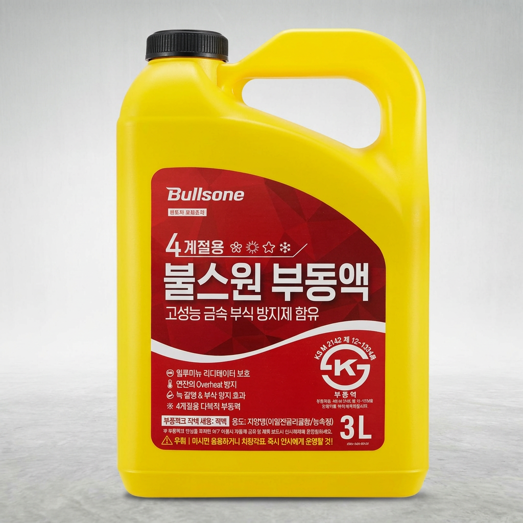 불스원 사계절 부동액 대용량, 3L, 1개
