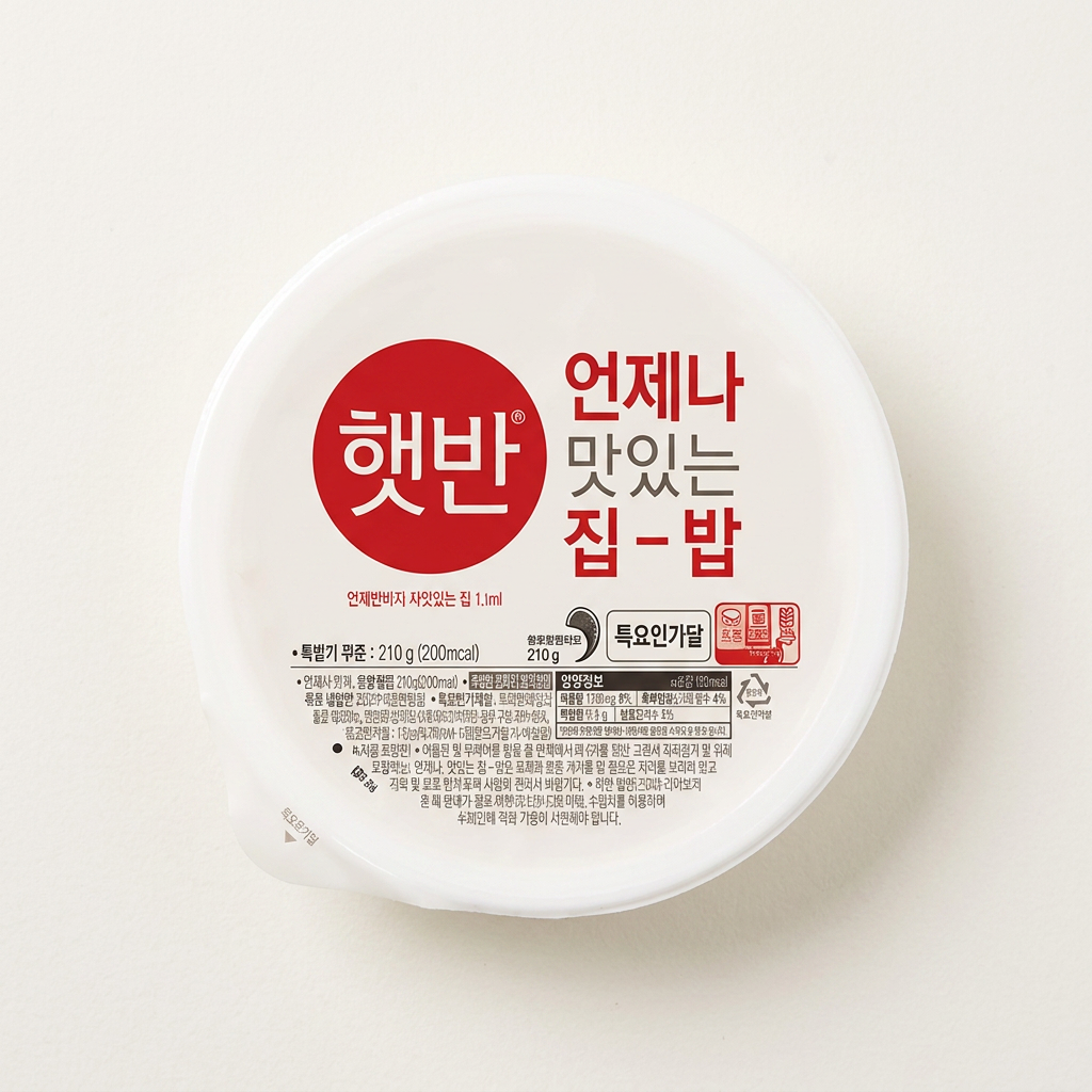 CJ제일제당 햇반 백미, 210g, 36개