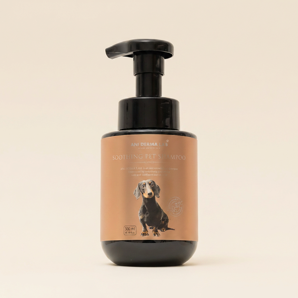 애니더마랩 저자극 약용 강아지 샴푸, 300ml, 1개
