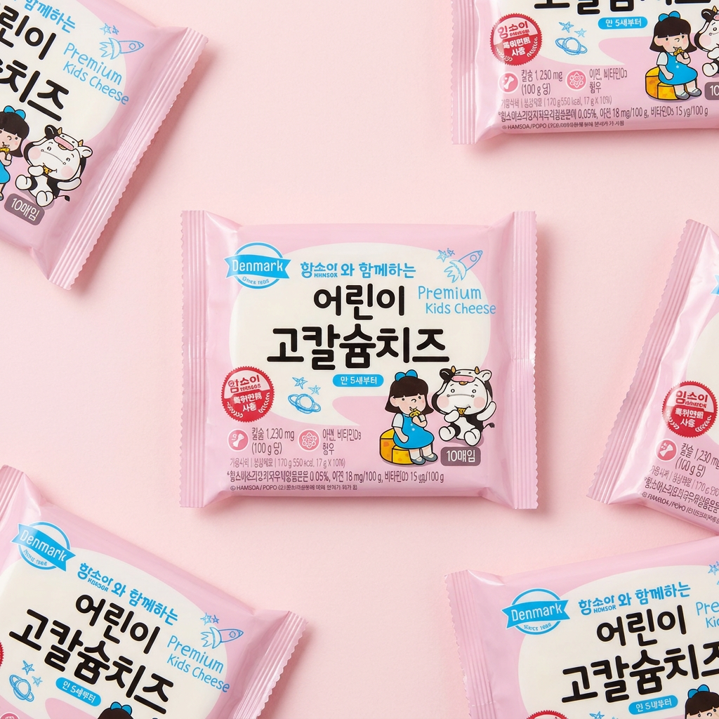 동원 덴마크 어린이 고칼슘치즈, 170g, 5개