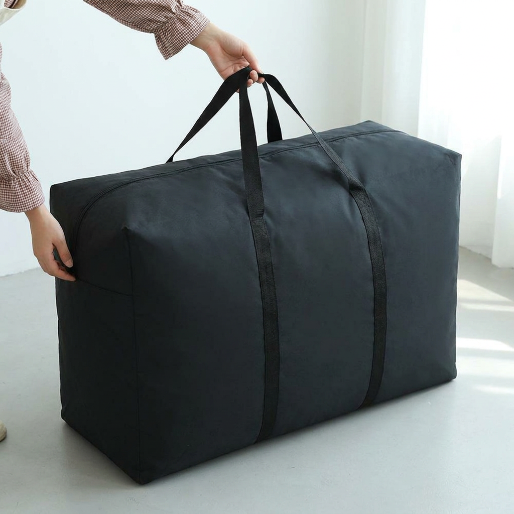 초대형 이사 짐 가방, 180L, 100x60x30cm, 그레이, 1개