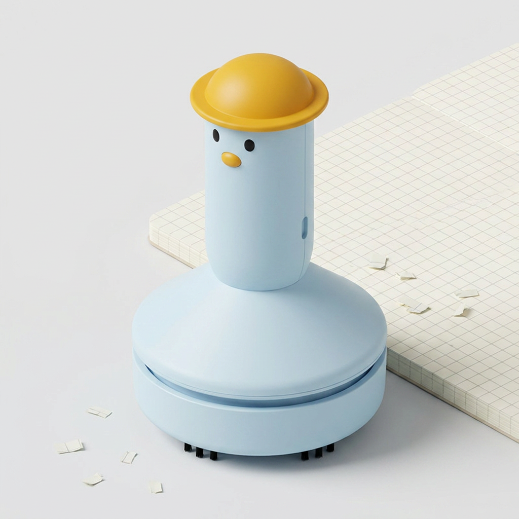 에이런 옐로두기 지우개 청소기 USB 타입, 큐티, 스카이, 1개