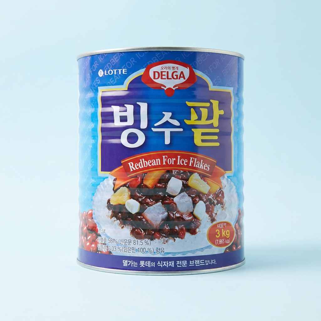 델가 빙수팥, 3kg, 1개