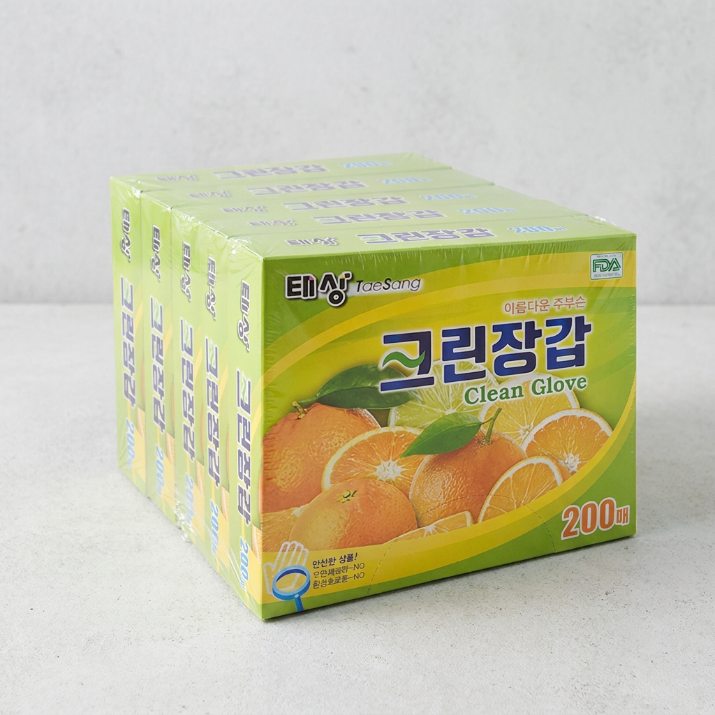 태상 크린장갑, 200매, 5개입, 1개
