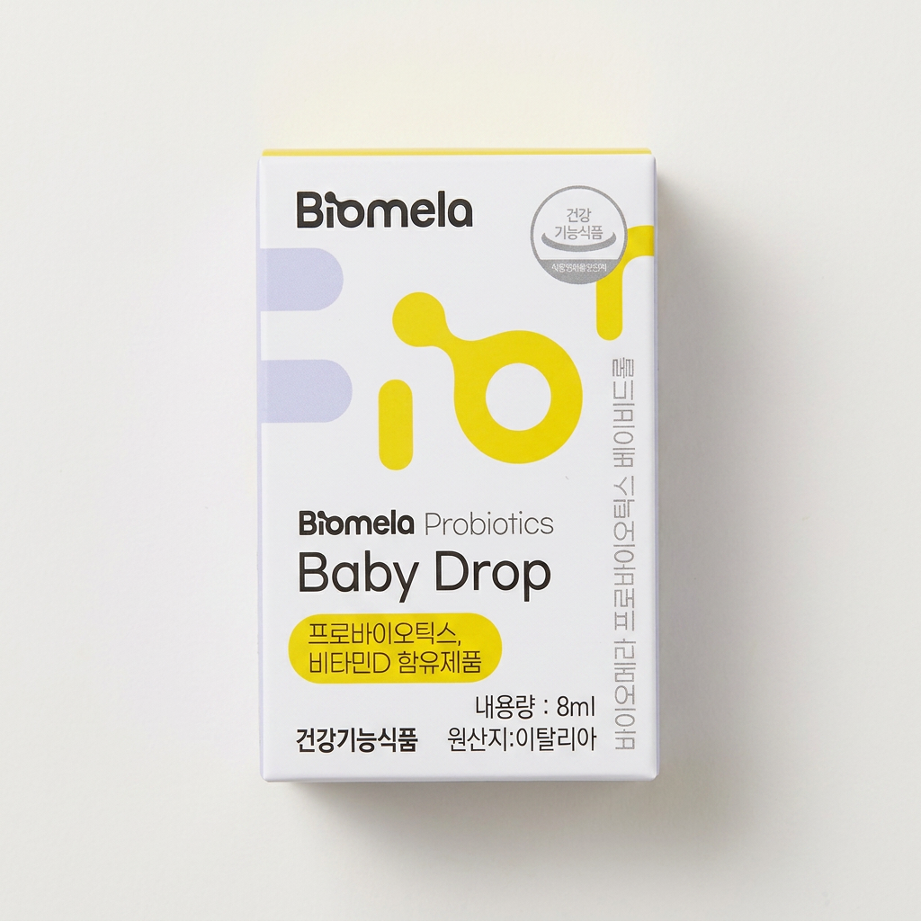 바이오메라 프로바이오틱스 베이비드롭D 아기 비타민D 액상 유산균, 10ml, 1개
