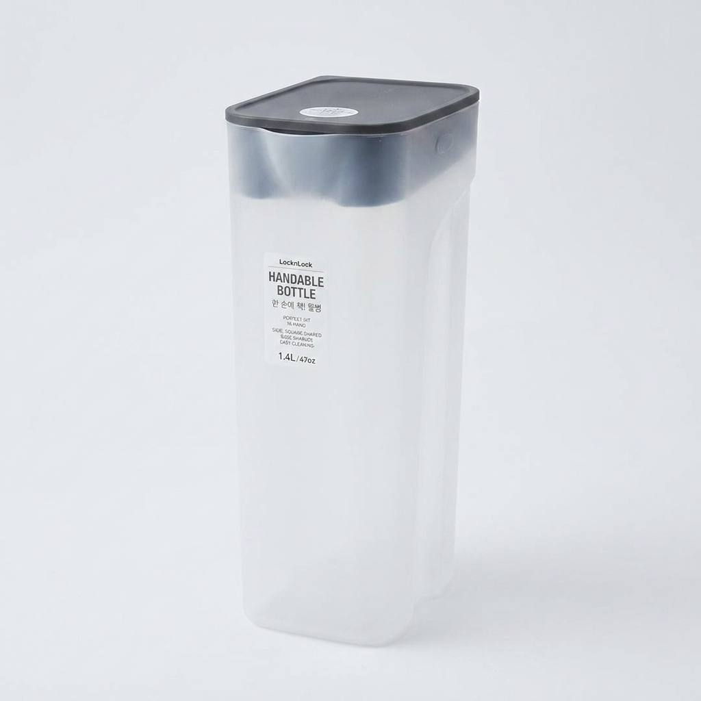 락앤락 한손에착 냉장고 물병, 그레이, 1.4L, 2개, 1개