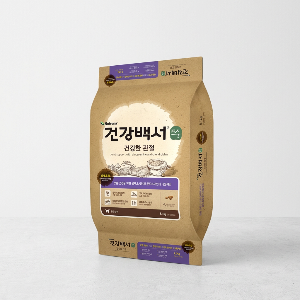 건강백서 뉴트리나 건강백서 순 건강한 관절, 닭, 5.1kg, 1개