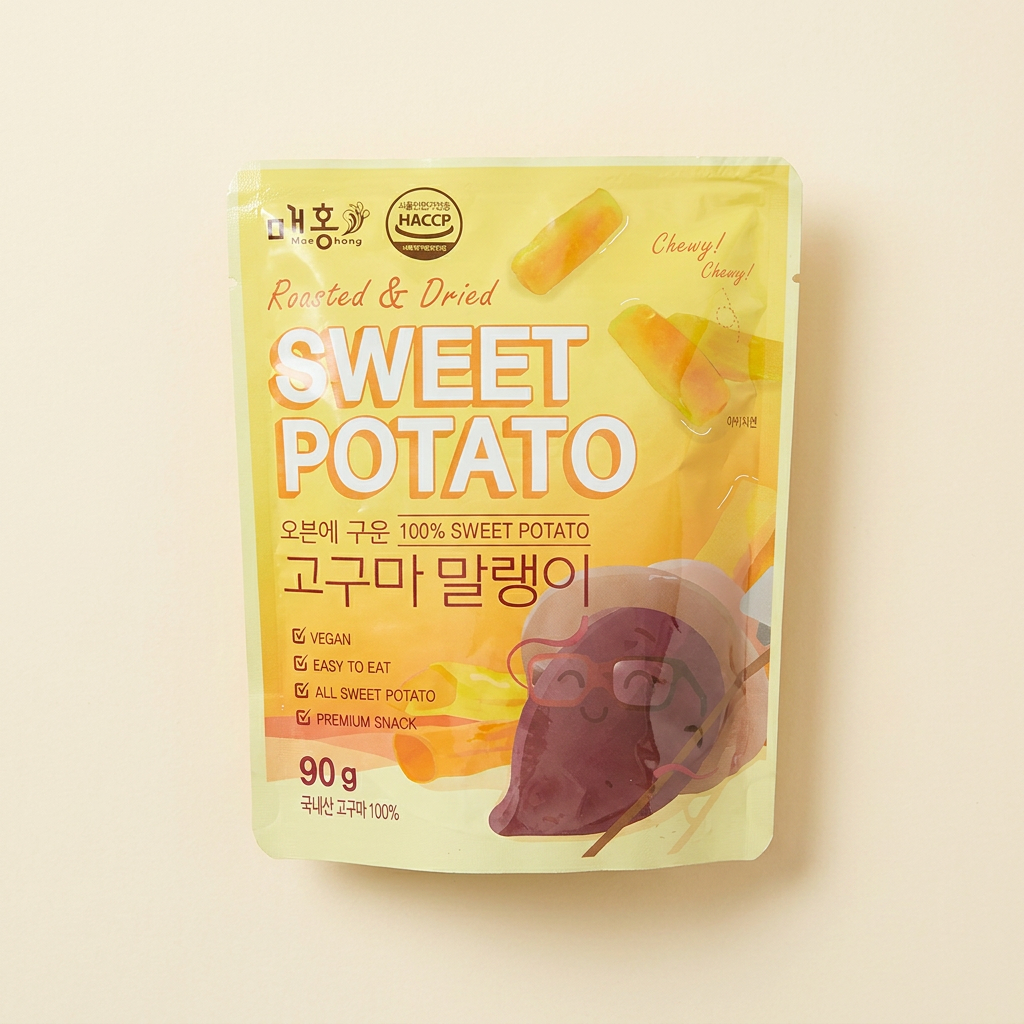 자연다움 오븐에 구운 고구마 말랭이, 90g, 7개