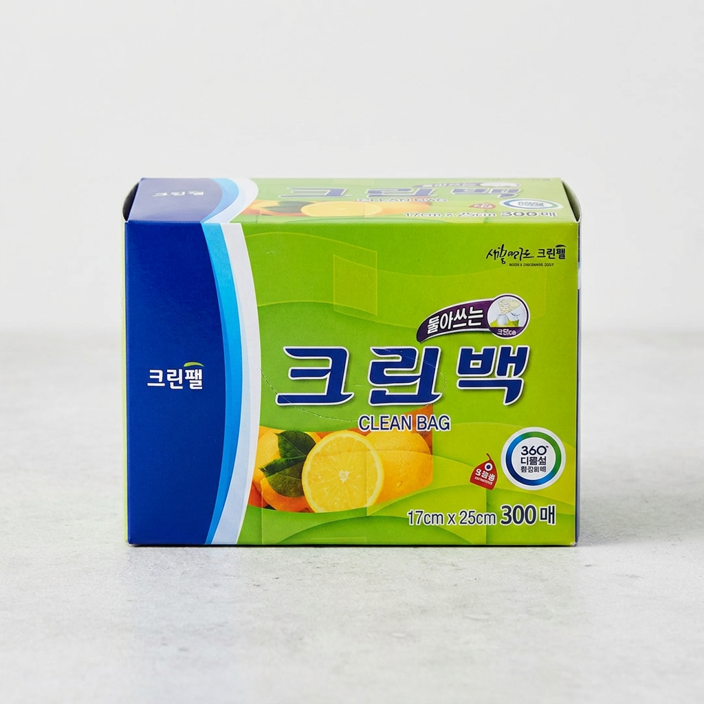 크린랩 뽑아쓰는 크린백, 미니, 300매, 1개