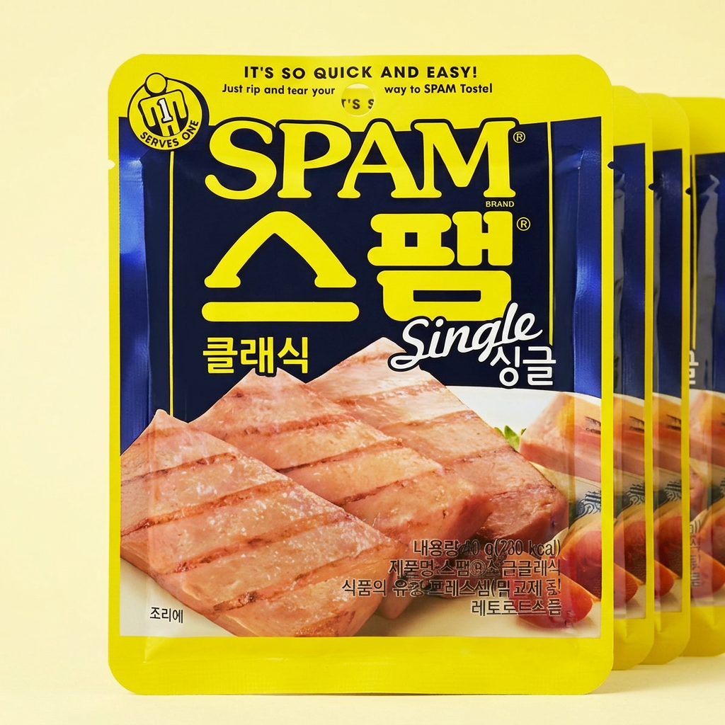 CJ제일제당 스팸 싱글 클래식, 80g, 6개