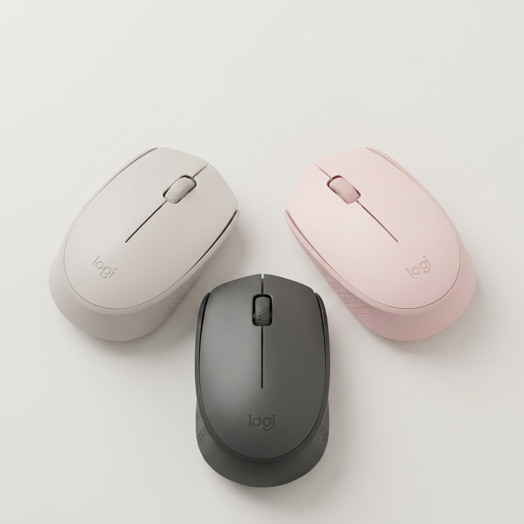 로지텍 무선마우스 M170, 블랙, 1개