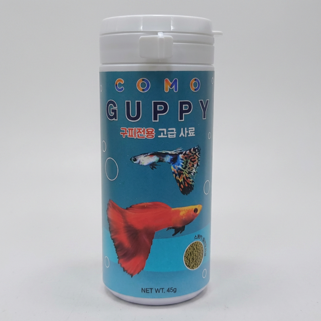 코모테 구피 전용 사료, 45g, 1통