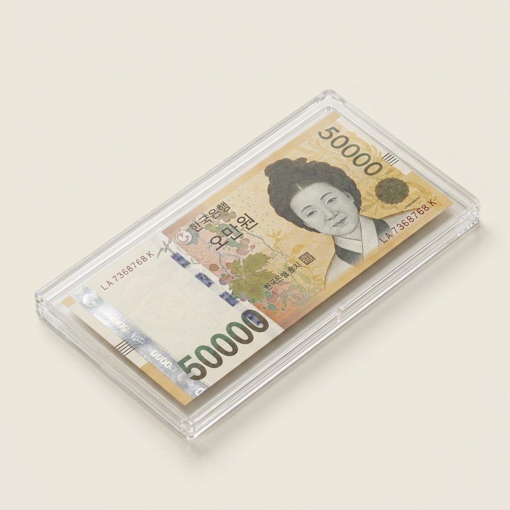 현금 케이스, 5만원권, 1개
