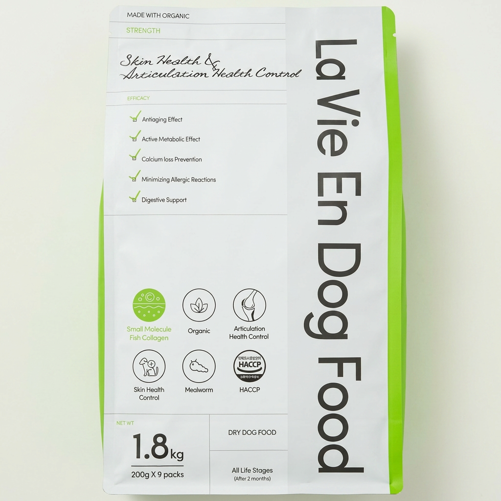 라비앙독 가수분해 강아지 사료, 밀웜, 1.8kg, 1개